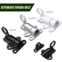 1Pcs Door Bolt Latch Sprung Attic Loft Ceiling Hatch Lock Catch Part Aluminium Alloy For Room Doors Windows White/Silver/Black Door Hardware Locks Met