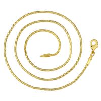 【CW】16 TO 30INCH Beautiful fashion Gold color round 2MM snake chain pretty for MEN women Necklace Jewelry Can for pendant JSHLN043