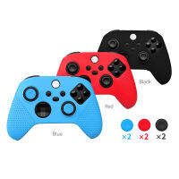 ลื่น Gamepads กรณีซิลิโคนป้องกันสูทกรณีสำหรับ X Series Xs Gamepad ควบคุมด้วยสองปุ่มหมวก