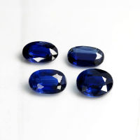 1.35 CT(4 ชิ้น) ไคยาไนท์ (Unheated Kyanite) พลอยดิบ สีน้ำเงินเข้ม