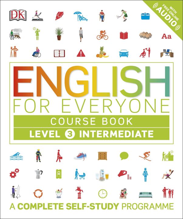 english-for-everyone-course-level-3-intermediate-english-self-study-textbook-teaching-auxiliary-book-ielts-toefl-book
