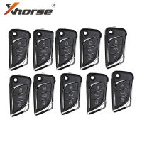 AHlmsm Xhorse VVDI2 XKLKS0EN LEI KSS สไตล์ (ชุบโครเมี่ยม) สำหรับ VVDI Key เครื่องมือ10ชิ้น/ล็อต