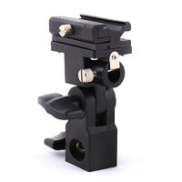 B Type Universal Mount Flash Hot Shoe Adapter Speedlite Trigger Umbrella Holder Swivel Light Bracket photography accessories