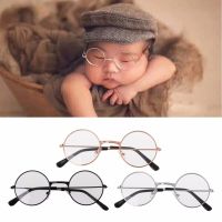 、‘】【= Newborn Baby Clothing Accessories Girl Boy Flat Glasses Photography Props Gentleman Studio