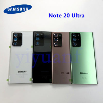 SAMSUNG Galaxy Note 20 Ultra 5G N986F N986B Cover Door Housing Replacement Repair Parts + Camera Glass Lens Frame