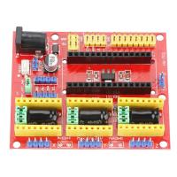 NC Shield V4เครื่องแกะสลัก3D เครื่องพิมพ์,บอร์ดขยาย A4988บอร์ดควบคุมสำหรับ Arduino คุณภาพสูงระดับมืออาชีพ