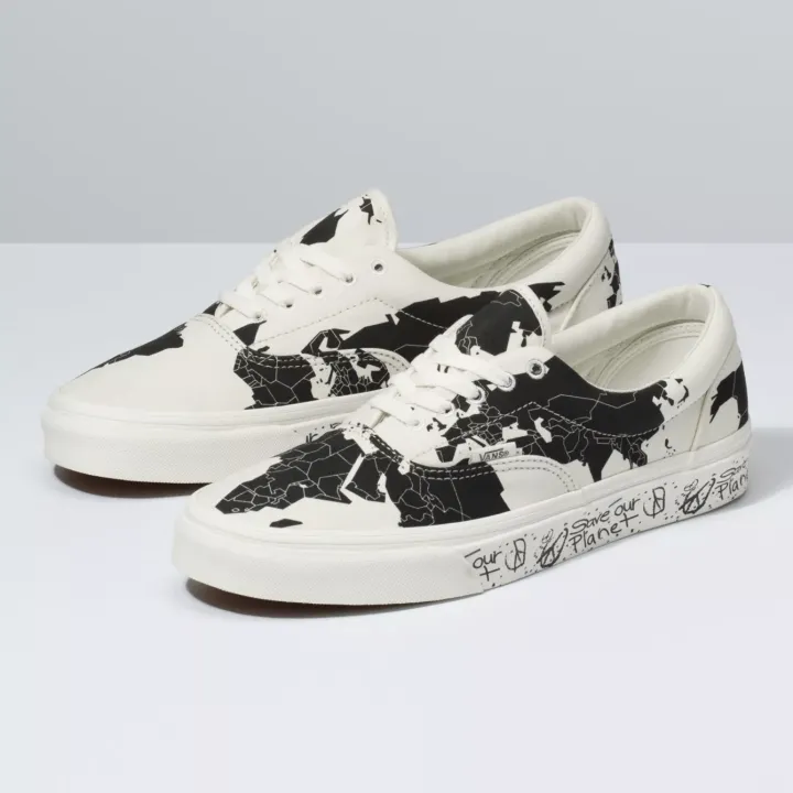 vans save our planet black and white