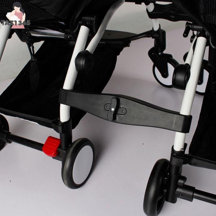 taz1345-ทารกทารกแรกเกิด-ถอดออกได้-twin-prams-ข้อต่อบุชแทรก-พลาสติกทำจากพลาสติก-ทารกแฝด-อุปกรณ์เสริมสำหรับรถเข็นเด็ก-อะแดปเตอร์เชื่อมต่อรถเข็นเด็ก-ตัวเชื่อมต่อรถเข็นคู่-ตัวเชื่อมต่อยึดรถเข็นเด็ก