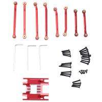 Metal Skidplate and High Clearance Suspension Link Set 9736 9749 for TRX4M 1/18 RC Car Upgrade Parts Accessories