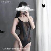 ?แฟนสาว ชุดชั้นใน ชุดนอนที่สวยงาม คอสเพลย์ชุดนอน Web celebrity female hot small chest paint pipi especially 19258 net yarn splicing conjoined tights
