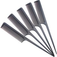 【CW】 1PC/10PCS Color Hair Comb Styling Hairdressing Tail Plastic Set With Thin And Handle