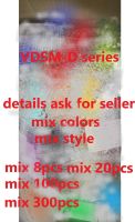 10pcs laser pink VDSM D series Luxury brand logo style Stickers Designs Gummed Nail Art Stickers Decals Makep Art Decorations