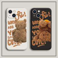 เคสไอโฟน 15 pro max ตลก Barcelo Bear 13promax เคสมือถือ Apple 12 11สำหรับคู่รัก P50 OnePlus 9