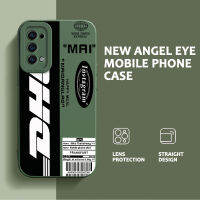 เคสโทรศัพท์ TPU ลาย Angel Eyes สำหรับ OPPO Reno4เคสข้อความส่วนตัวเคสฝาหลังซิลิโคนนิ่มสำหรับเด็กผู้ชายเท่ๆกันกระแทกป้องกันเลนส์กล้องสีทึบ