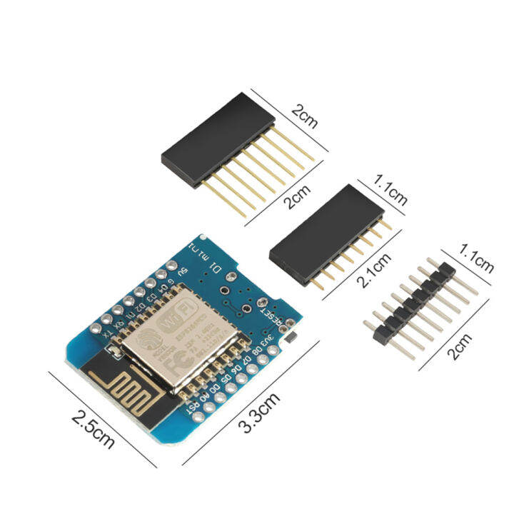 5ชิ้น-esp8266-esp-12-wemos-d1มินิ-wifi-บอร์ดพัฒนาไมโคร-usb-3-3v-ขึ้นอยู่กับ-esp-8266กับขา-esp12-wemos-d1โมดูลมินิ