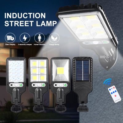 360° Solar LED Garland Street Light Wall Lamp PIR Sensor Control Lamp Waterproof Solar Led Light Outdoor Solar Garden Lights