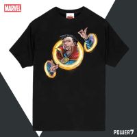 Power 7 Shop เสื้อยืดการ์ตูน มาร์เวล Doctor Strange ลิขสิทธ์แท้ MARVEL COMICS T-SHIRTS (MVX-113)