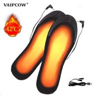 USB Heated Shoe Insoles Electric Foot Warming Pad Feet Warmer Sock Pad Mat Winter Outdoor Sports Heating Insoles Winter Warm