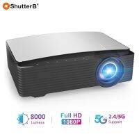 ShutterB AKEY7S โปรเจคเตอร์ Full HD 8000Lumens ( Android 9.0 รองรับ Dolby 3D Sound)