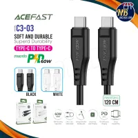 ACEFAST รุ่น C3-03 สายชาร์จ ไทป์ซี-ไทป์ซี ชาร์จเร็ว 60W Max Charging Data Cable C3-03 USB-C to USB-C   NBboss89