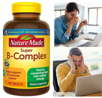 Nature Made Super B-Complex With C 460 Tablets  วิตามินบีคอมเพล็กซ์