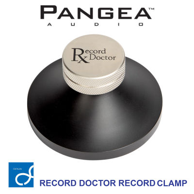 ของแท้ RECORD DOCTOR RECORD CLAMP LOW PROFILE (SATIN SILVER) แคลมป์สำหรับทับแผ่นเสียง / ร้าน All Cable