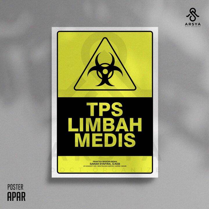 Poster TPS Limbah Medis | Lazada Indonesia