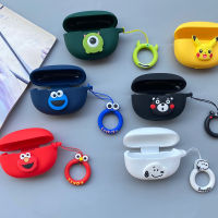 Sesame Street Pikachu Snoopys สำหรับ Beats Studio Buds หูฟังซิลิโคนการ์ตูนไร้สายบลูทูธหูฟังป้องกัน Anti-Fall Soft Shell