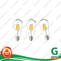 E27 LED VINTAGE PACK3 LED EDISON VINTAGE 4 Watt ( WARMWHITE แสงสีเหลืองนวล แพ็ค 3 หลอด )