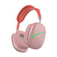 Wireless Head-mounted Headset PG03 Bluetooth Headhones with LED Luminous Subwoofer Big Earphones for PC Gamer