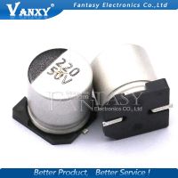 10PCS Electrolytic capacitor 25V220UF 8*10mm SMD aluminum electrolytic capacitor 220uf 25v WATTY Electronics