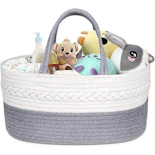 baby-diaper-caddy-3-compartment-infant-nursery-storage-portable-organizer-newborn-gift-for-diapers-amp-grey-star