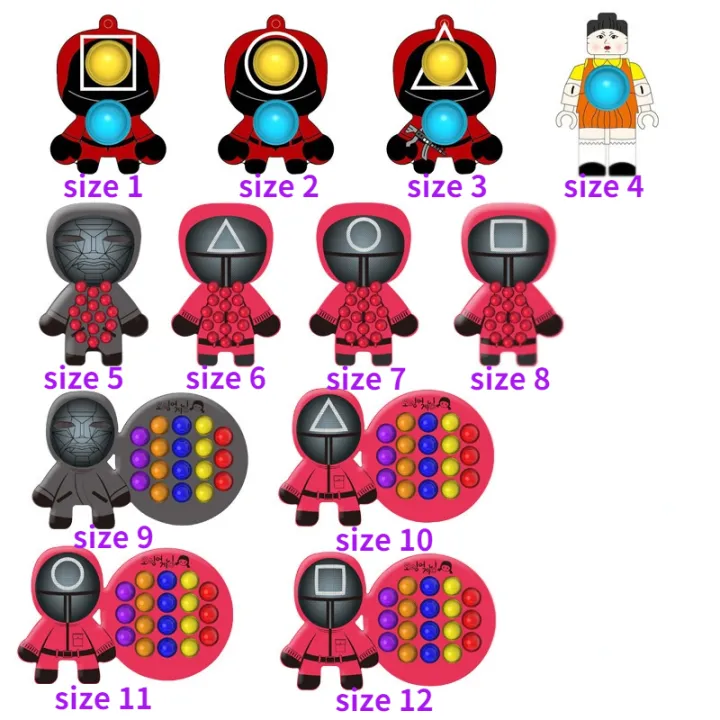 Pop it fidget toy action Clearance