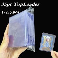 35pt Top Loader Game Cards Outer Sleeves Protector Board Gaming Trading Card Plastic Collect Holder Toploader Sports Card 3X4 quot;