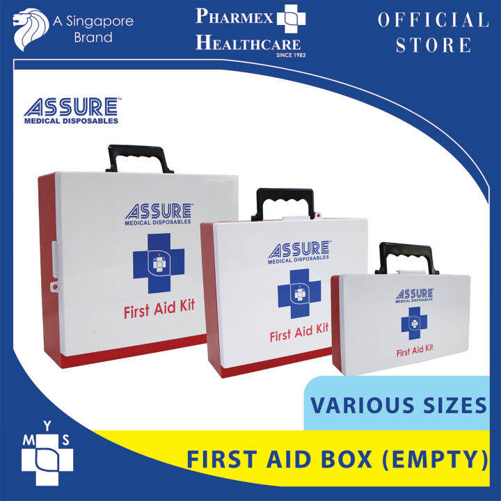 ASSURE First Aid Box Empty Lazada Singapore