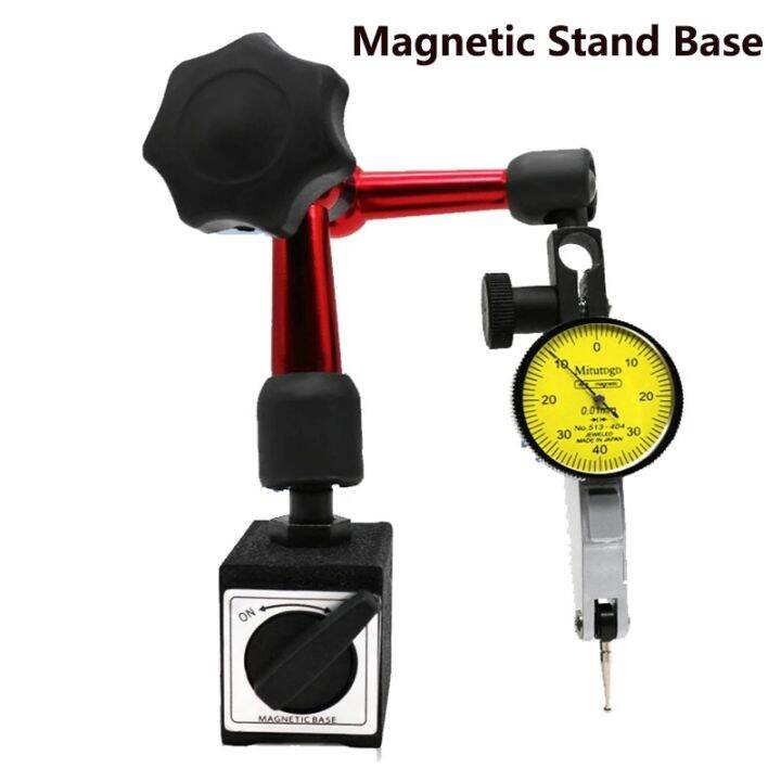 Mini 10mm Dial Indicator Stand Base Holder Dial Test