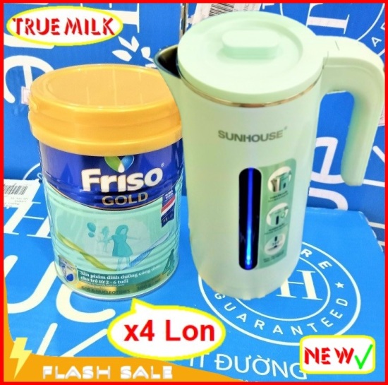 Combo x4 lon friso gold 4 380g- sua bot friso - sua cho be - friso 4 - ảnh sản phẩm 1