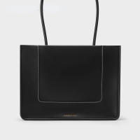 CHARLES and KEITH CK2-31200021 กระเป๋าสะพายไหล่ความจุขนาดใหญ่สำหรับผู้หญิงทำงาน