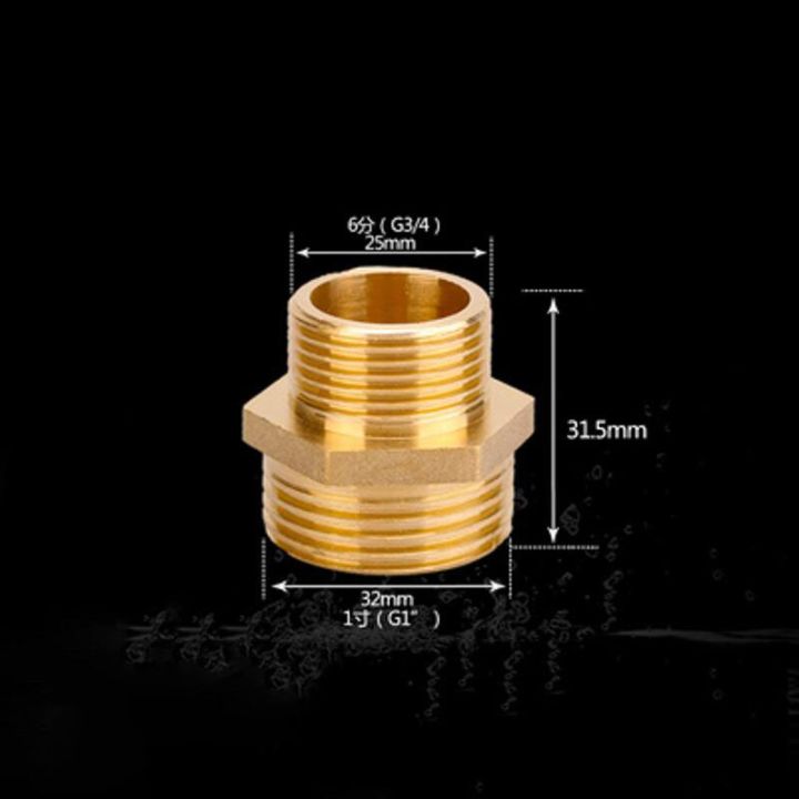 1-pcs-1-3-4-1-2-pipe-joint-durable-male-thread-brass-compressive-adapter-connect-copper-irrigate-water-plumbing-fittings-pipe-fittings-accessor