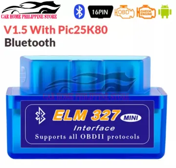 Seicane-Newest Super Mini V1.5 ELM327 OBD OBD2 ELM327 Bluetooth Interface  Auto Car Scanner Diagnostic