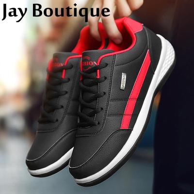 Non-Slip Footwear Vulcanized Shoes for Men Tennis Masculino Lace Up Hard-Wearing Trend Casual Breathable Leisure Male Sneakers