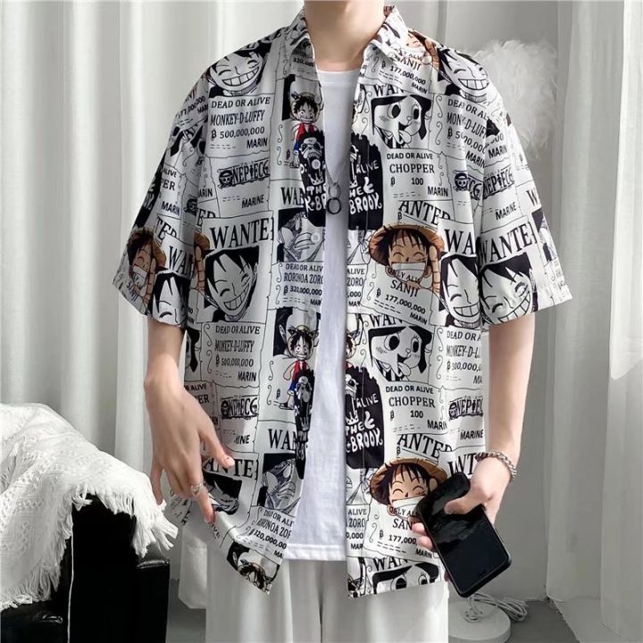 Hawaiian Beach shirt men's short sleeve loose size niche design