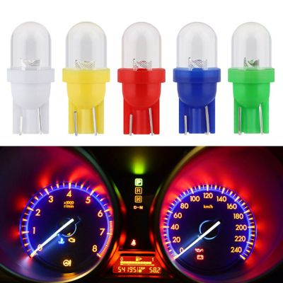【CW】T10 Car Side Lamp Bulbs Waterproof 10Pcs Dashboard Light Bulbs Car LED Clearance Lamp for Vehicle Automobile for Cars Motorcycle