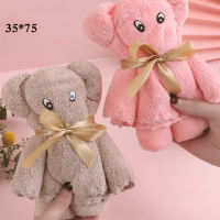 Bear Shape Towels Coral Velvet Face Towel Hand Towel for Kitchen Quick Drying Microfiber Bathroom Towels Luxury Towel Gift Set