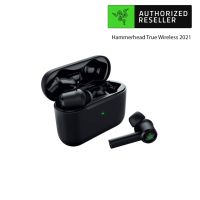 Razer Hammerhead True Wireless (2021) - Wireless Low Latency Earbuds with Razer Chroma™ RGB ปรับแสงได้ (หูฟัง Wireless)