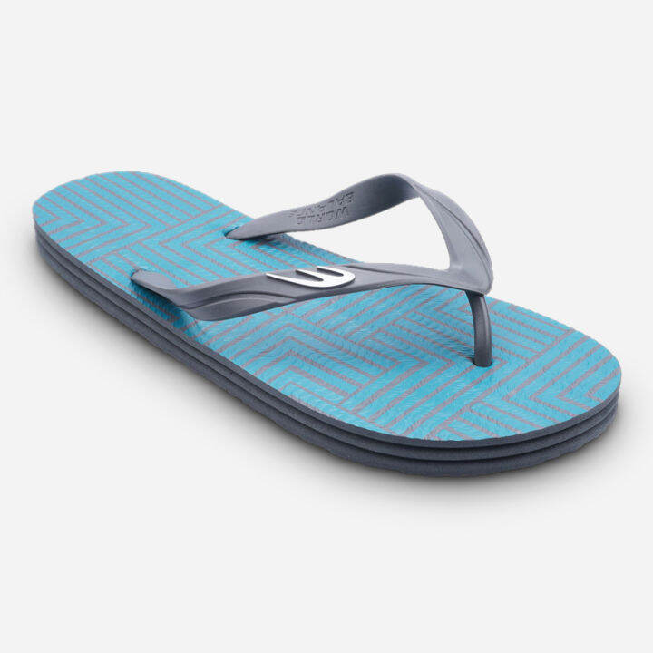 World Balance Men's Blaine Slippers in Teal Lazada PH