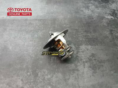 วาล์วน้ำ ( 76.5 c° ) Toyota Soluna AL50 เครื่องยนต์ 2E / 3S / 5S / 4A / 5A / 7A ( แท้ศูนย์ Toyota 100% ) ปี 1997 - 2002