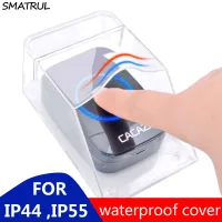 SMATRUL Waterproof cover for wireless doorbell door CALL dust cover Button Transmitter Launchersand Outdoor universal FOR CACAZI