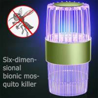 LEDเครื่องดักยุงไฟฟ้า โคมไฟดักยุงเครื่องดักยุง ที่ดักยุงไฟฟ้า Photocatalyst mosquito removal lamp