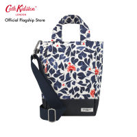 Organic Cotton Small Tote Marble Hearts Cream/Navy กระเป๋า กระเป๋าสะพาย กระเป๋าสะพายข้าง กระเป๋าสะพายไหล่ กระเป๋าสีกรมท่า กระเป๋าแคทคิดสตัน